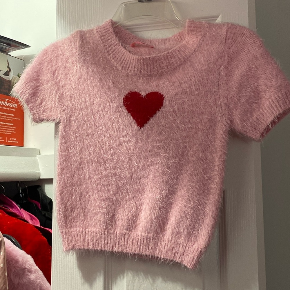 Sugar Thrillz Love Letter Heart Sweater